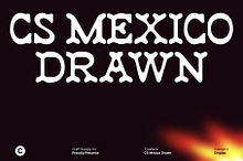 CS Mexico Drawn