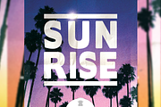 SUNRISE SUMMER Flyer Template, a Flyer Template by OVNI-TEMPLATES (Thumbnail 3 of 5)