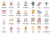 Happy Easter Day Flat and Colorful, an Icon by Color Cubes (Thumbnail 5 of 5)