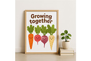 Growing Together Wall Art, a Background Graphic by LaseredNinja (Thumbnail 4 of 7)