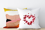 Floral Heart Shape Design, an Illustration by DreamArtGraphic (Thumbnail 4 of 6)