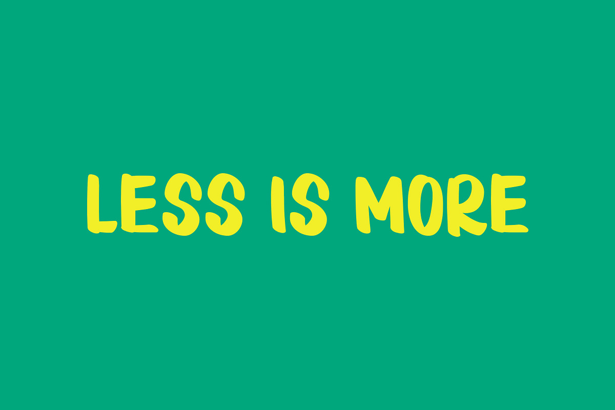ROUGHLINE | Fun Display Font, a Handwritten Font by Yuby Creative (Photo 4 of 6)