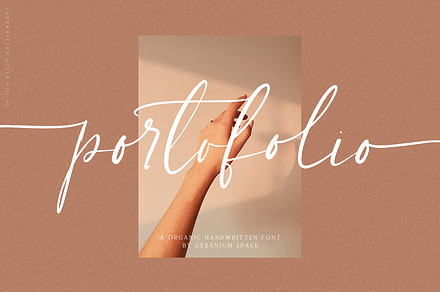 Portofolio - Handwritten Font