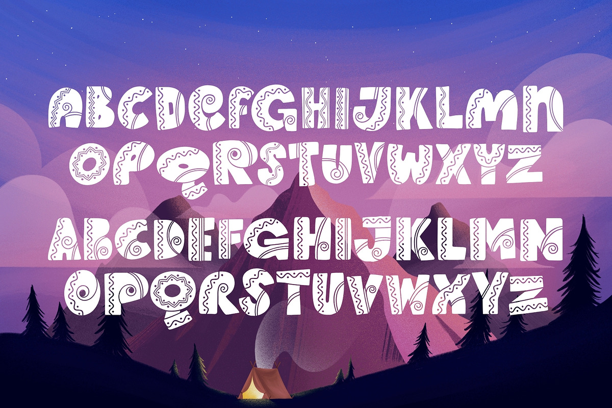 Nordic Queen – Scandinavian Font, a Font by HipFonts (Photo 2 of 11)