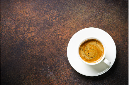 Coffee cup. espresso in white cup at, a Food & Drink Photo by Nadia-nb