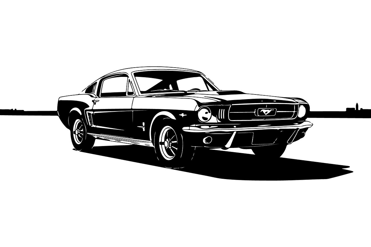 Classic Muscle Car SVG Bundle, an Object Graphic by Creativeshirt (Photo 2 of 13)