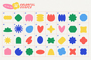 Shape Set - Cute Emotion, an Object Graphic by line & plane (Thumbnail 4 of 10)