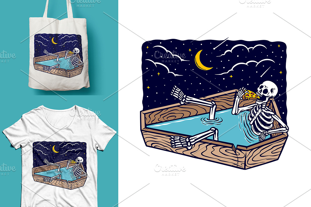 25 in 1 Bundle - Skull Illustrations, a Person Illustration by gunaonedesign (Photo 13 of 21)