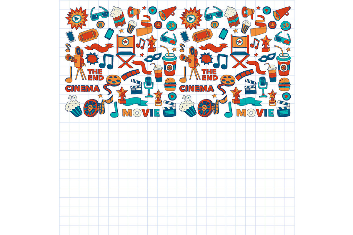 It's movie time! Notepad paper, a Texture Illustration by Art Loft (Photo 13 of 16)