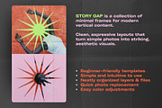 Story Gap: Collage Frame Templates, a Social Media Template by Anastasiia VNSK (Thumbnail 2 of 15)
