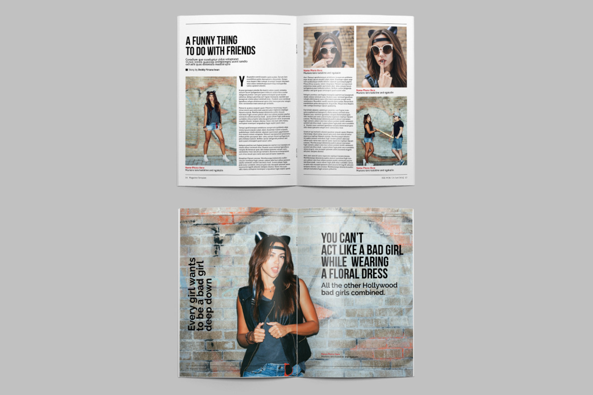 Firtana Magazines, a Magazine Template by Firtana (Photo 8 of 9)