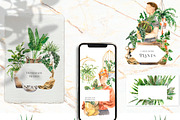 Stay Home & Love Plants Collection, a Decorative Illustration by Cat In Colour (Thumbnail 4 of 10)