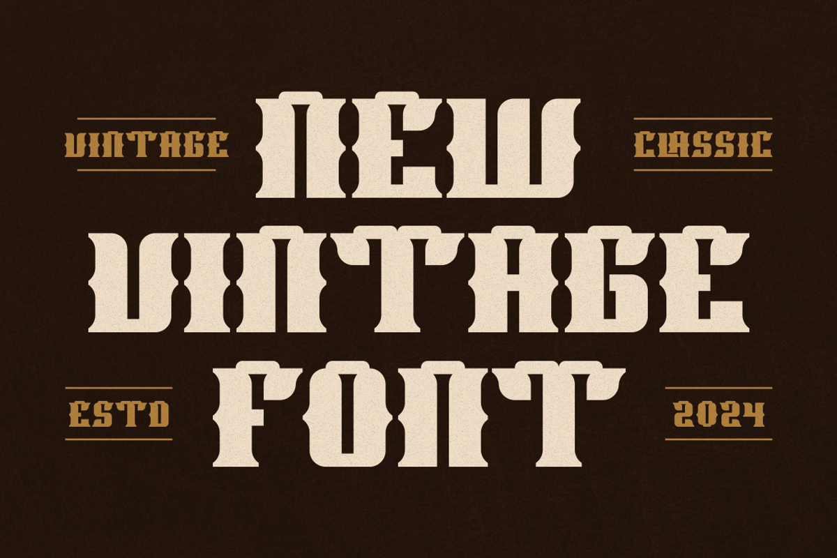 Lameros Tubule - Vintage Font, a Serif Font by Viswal Studio (Photo 2 of 6)