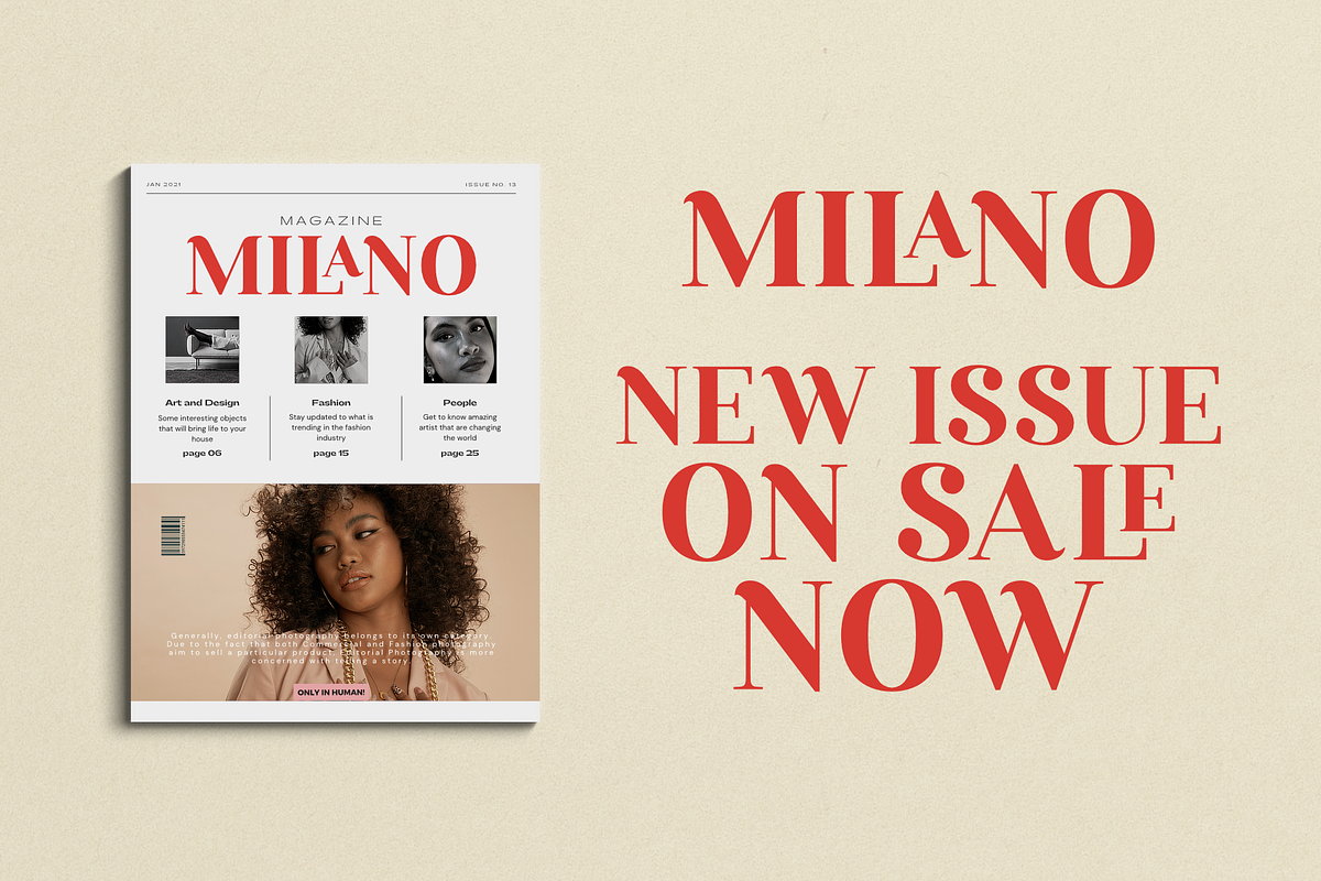 Rosmatika - Ligature Serif, a Serif Font by Ali Hamidi (Photo 2 of 8)