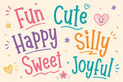 Pinky Pop, a Handwritten Font by Wow Magic (Thumbnail 3 of 4)