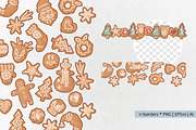 Christmas bakery collection. Vector, a Food Illustration by VaraNa Art (Thumbnail 13 of 20)