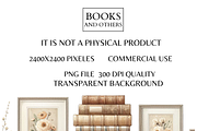 Book clipart, Books lover, girl png, a Person Illustration by VM PARTYS  BY TAIRUMA (Thumbnail 4 of 10)