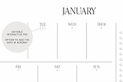 Minimalist Printable Weekly Planner, a Templates & Theme by StudioSage (Thumbnail 6 of 6)