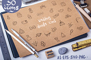 Wedding - doodle icons, an Icon by Ruslan Zelensky (Thumbnail 1 of 4)