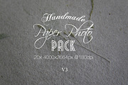 Handmade paper photo pack v3 featuring photo texture, vintage design, and old preview 2