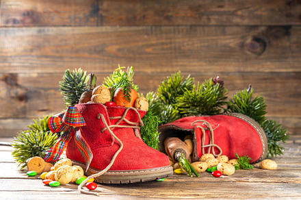 Sinterklaas Christmas holiday background, a Holiday Photo by Rimma