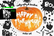 Happy Halloween collection, a Seasonal Illustration by Mazheika Store (Thumbnail 1 of 11)