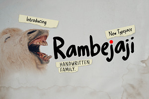 Rambejaji Font