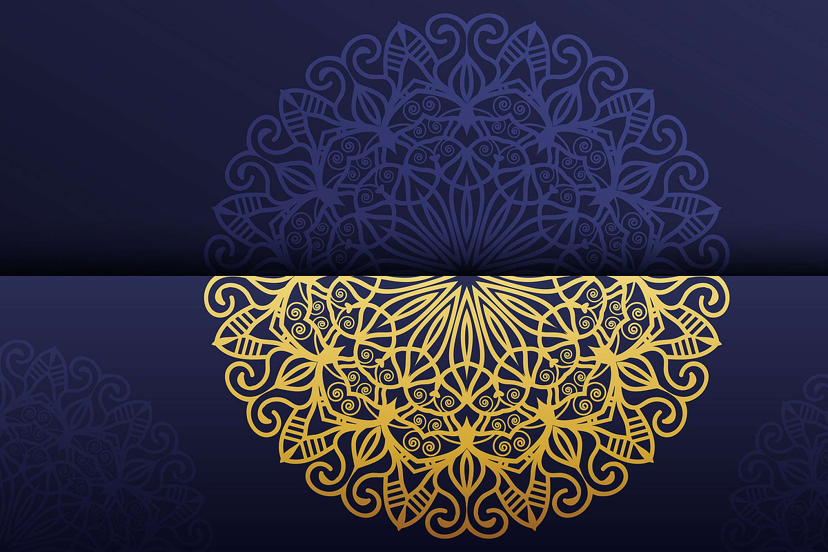 560+ Mandala Design Mega Collection, a Decorative Illustration by NJ Himel (Photo 249 of 289)