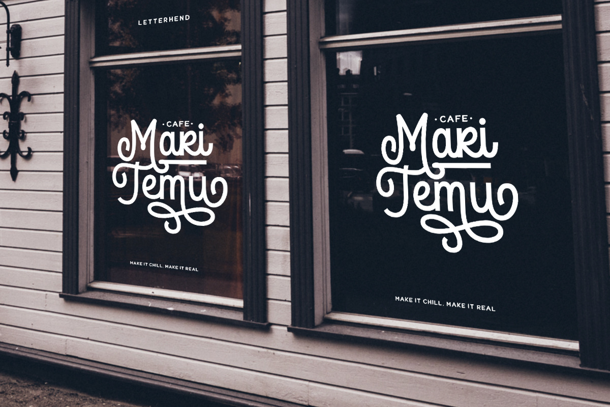 The Rouged - Display Script Font preview 4