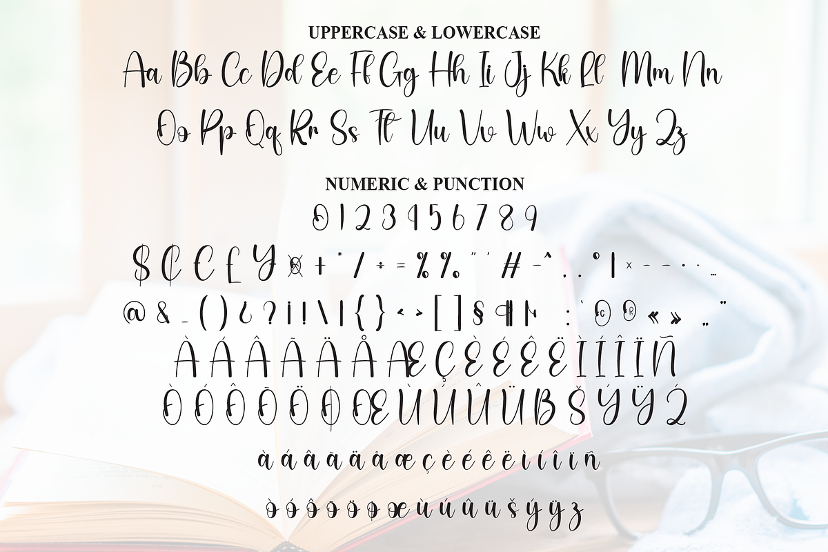 Bookish | Script Font, a Handwritten Font by Scratchones (Photo 7 of 8)