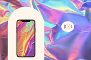 Prismatic Dreams Holographic, a Background Graphic by Anzhelika (Thumbnail 2 of 10)