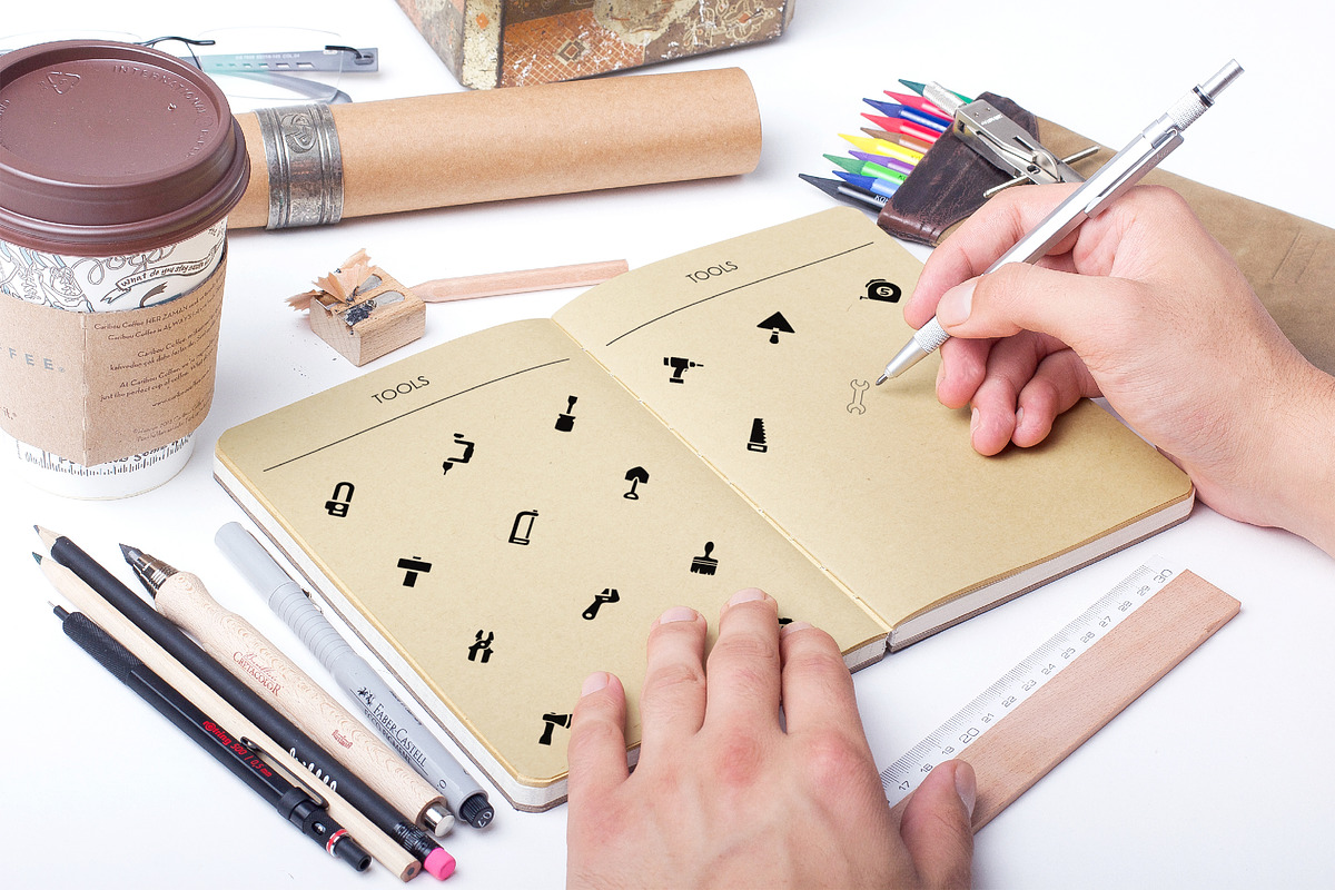 Tools icons, an Icon by Palau