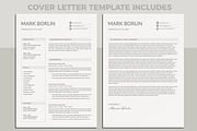 Resume Template/CV, a Resume Template by deviserpark (Thumbnail 4 of 4)