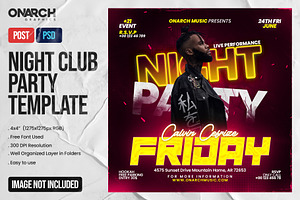 Night Club Party Template