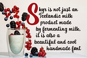 Skyr Basic, a Script Font by Eurotypo (Thumbnail 2 of 3)