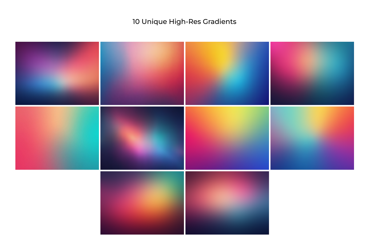 Vivid Gradient Backgrounds, a Graphic by Digital Blood (Photo 2 of 7)