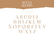 Kouva Glorin - Modern Serif, a Serif Font by MJB Letters (Thumbnail 9 of 11)