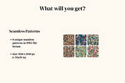 Meadow Flowers Patterns Set, a Pattern Graphic by Ninterints (Thumbnail 2 of 20)