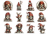 Whimsical Easter Gnome Clipart, an Illustration by Design Market (Thumbnail 2 of 5)