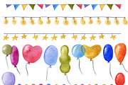 Set Circus, watercolor, an Illustration by fiolika (Thumbnail 5 of 7)
