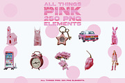 ALL THINGS PINK: 250 PNG Elements, an Object Graphic by Megan Aili Designs (Thumbnail 11 of 17)