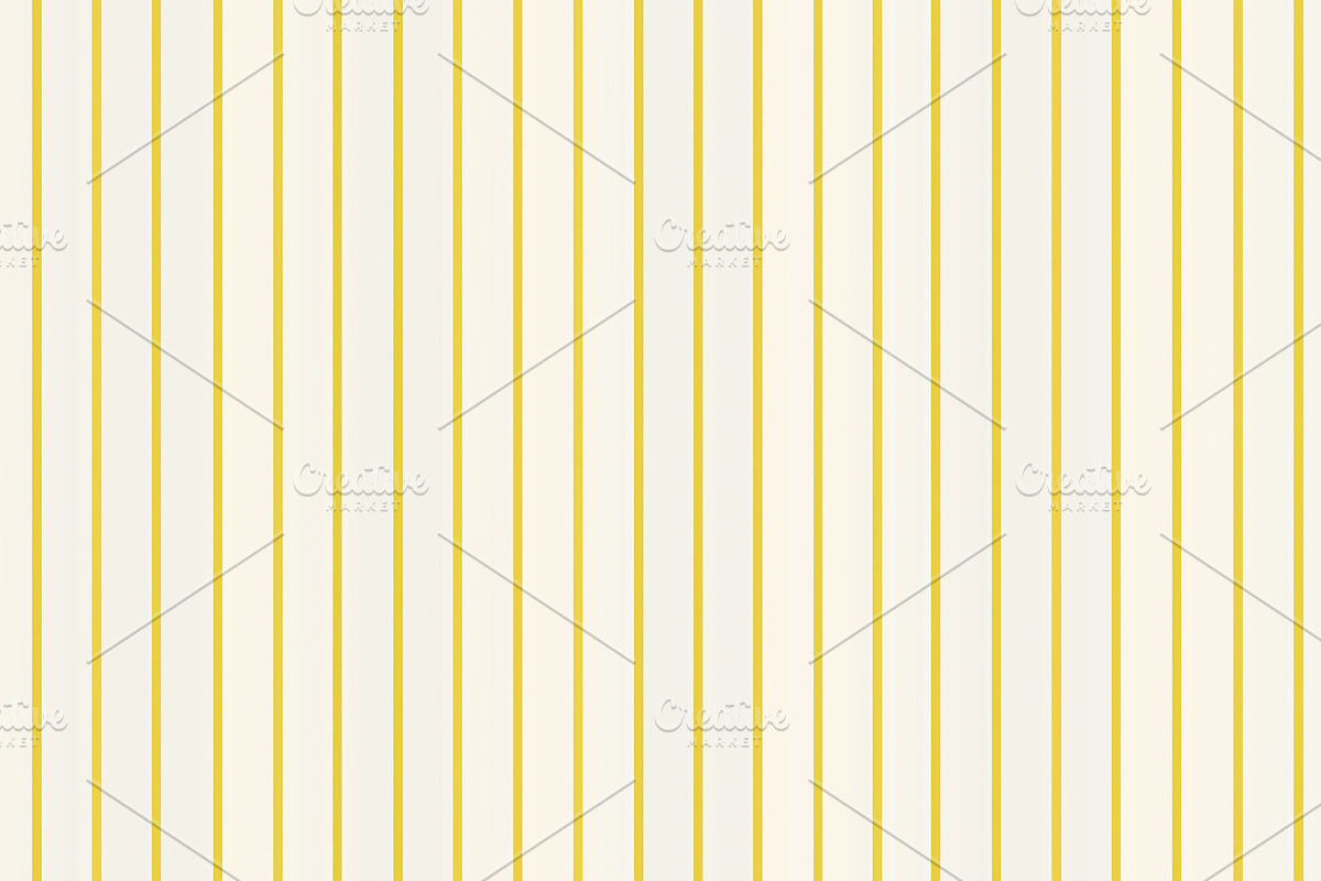 Seamless pattern yellow and off white vertical stripes forming a, a Pattern Graphic by Studio ANNA