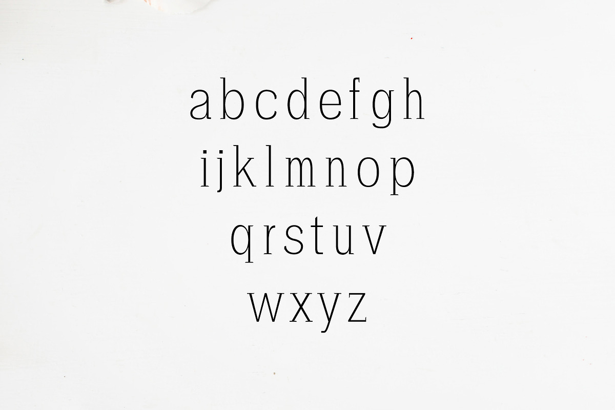 Zayley Serif Regular Font preview 2