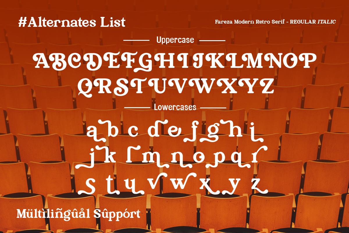 Fareza - Modern Serif Font, a Serif Font by RagamKata (Photo 11 of 11)