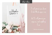 Blush & Bloom Signature Type, a Script Font by Callie Rian & Co. (Thumbnail 14 of 19)