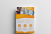 Corporate Flyer Template, a Flyer Template by Cristal Pioneer (Thumbnail 3 of 5)