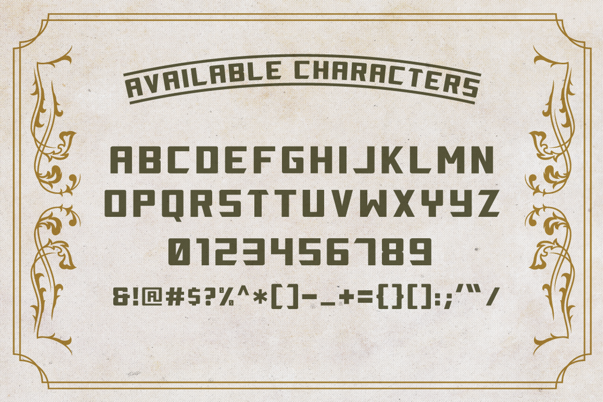 Soltz Vintage Layered Typeface preview 3