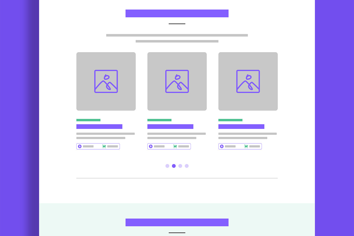 Clean Web Wireframe Template, a Wireframe Template by MightyDesign (Photo 3 of 9)