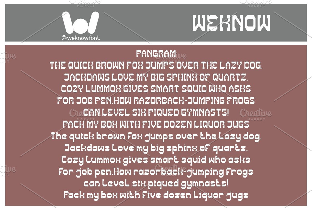 Mission Timeline font, a Font by weknow (Photo 6 of 8)