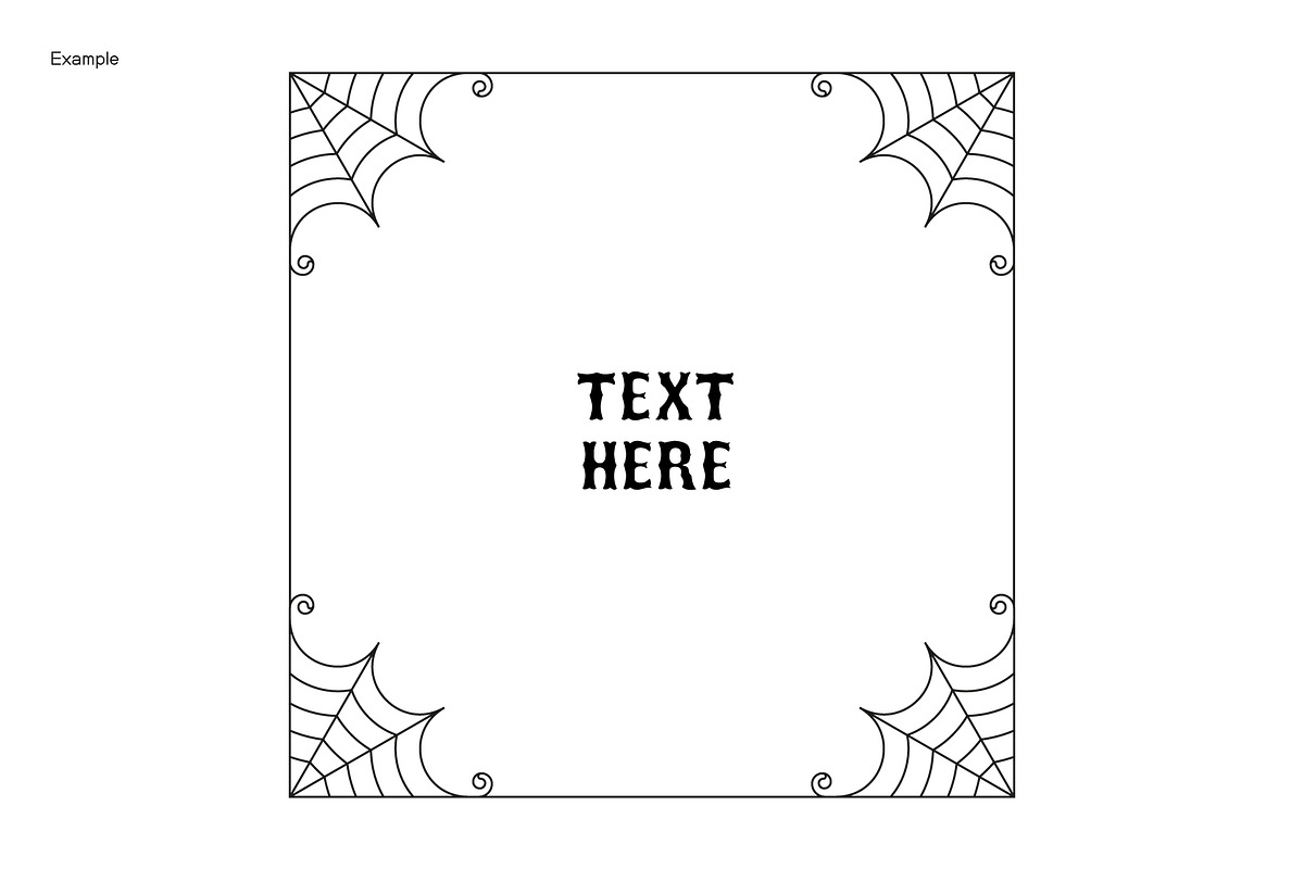 Cobweb Decorative Elements, an Object Graphic by Kessens (Photo 7 of 8)